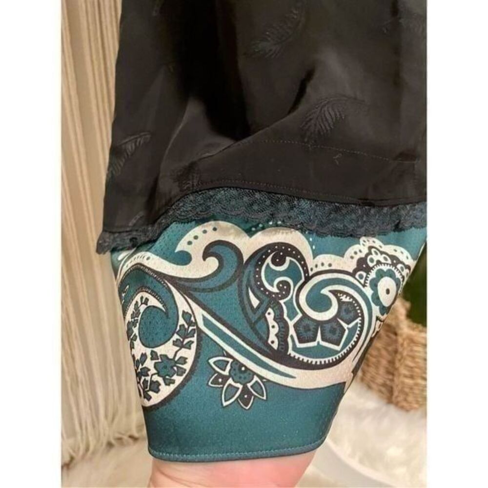 NWT COACH Feather Jacquard Print Silky Dress Size 2 - Picture 4 of 11